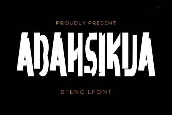 Abahsikua Font for Creative Projects