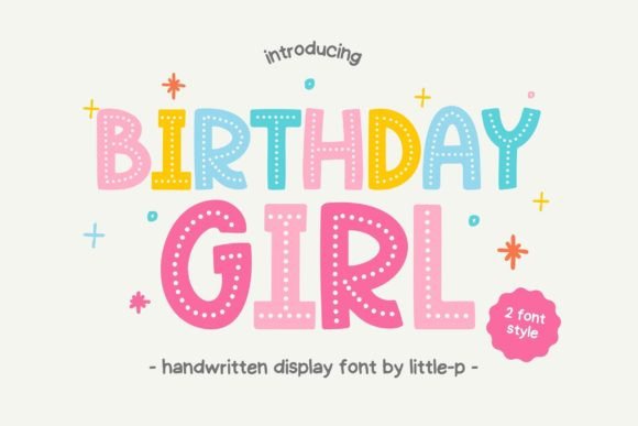 Birthday Girl Font Review
