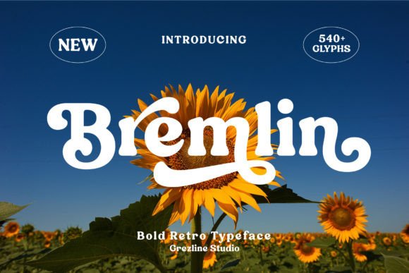 Bremlin Font for Creative Projects