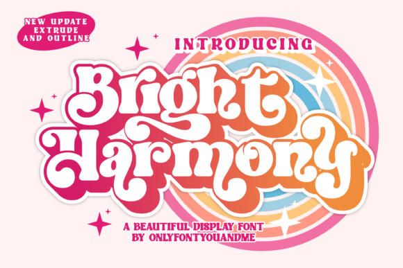 Bright Harmony Font for Creative Makers