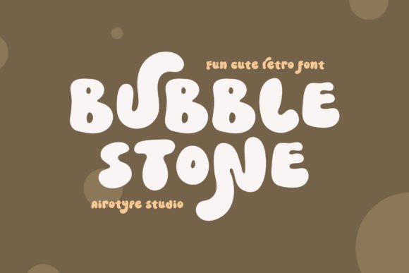 Bubble Stone Font Review