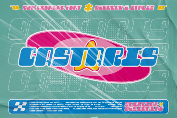 Castaris: A Futuristic Display Font