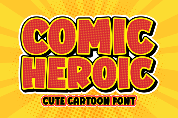 Comic Heroic Font for Business