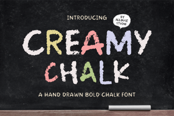 Creamy Chalk Font for Business