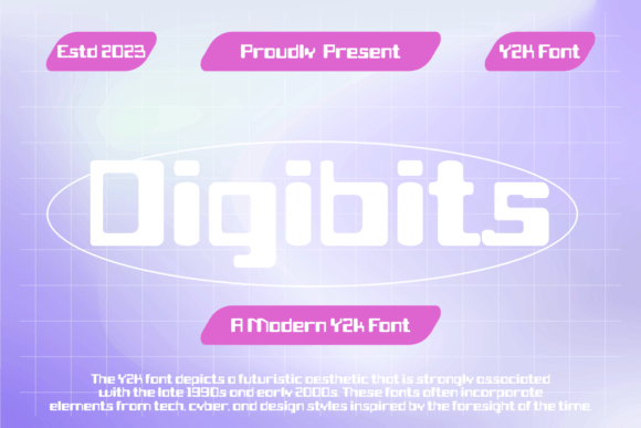 Digibits Font for Bold Branding