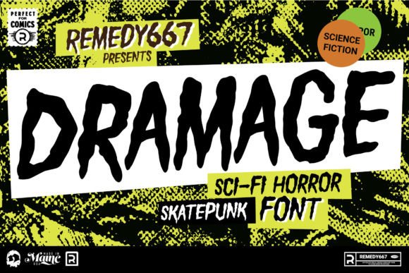 Dramage: Bold Font for Strong Campaigns
