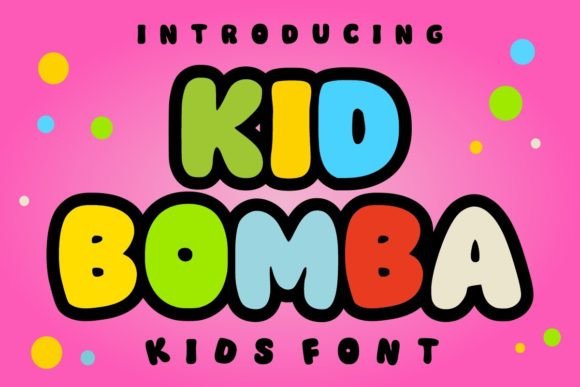 Kid Bomba Font for Bold Branding