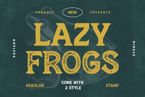 Lazy Frogs Font Review