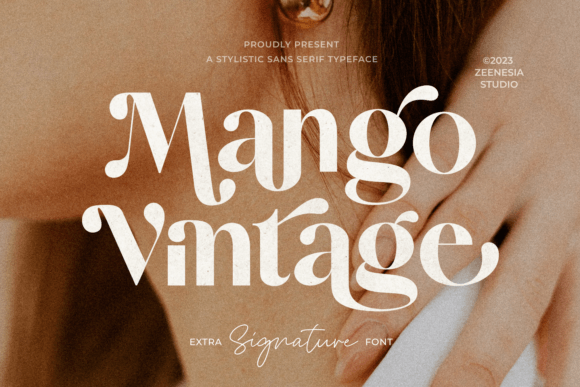 Mango Vintage Font Review