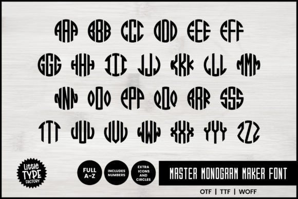 Master Monogram Font Review