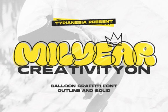 Milyear Solid Font