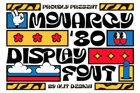 Monarqy: The Funky Retro Font