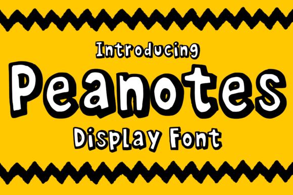 Peanotes Font for Creative Brands