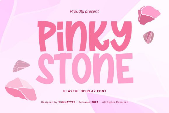 Pinky Stone Font for Business Branding