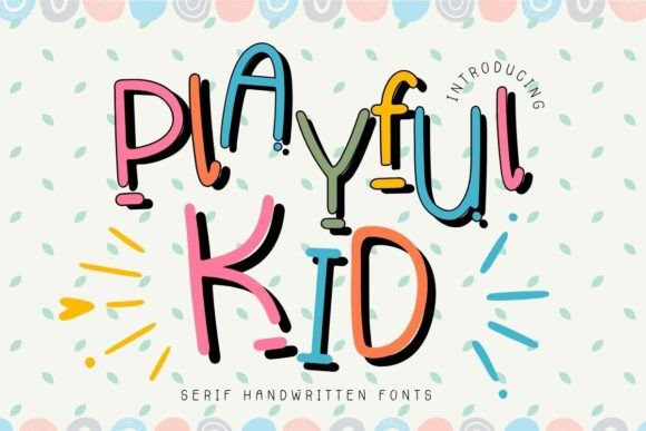 Playful Kid Font: A Groovy Design Choice