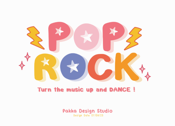 Pop Rock Font for Bold Branding