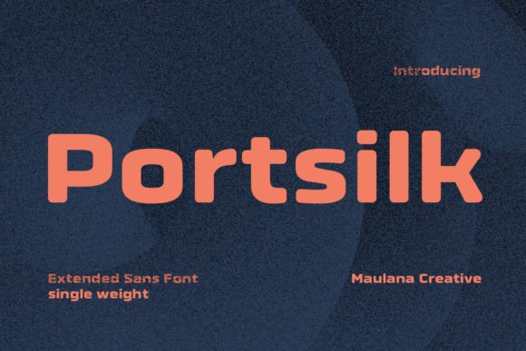 Portsilk Font for Creative Projects