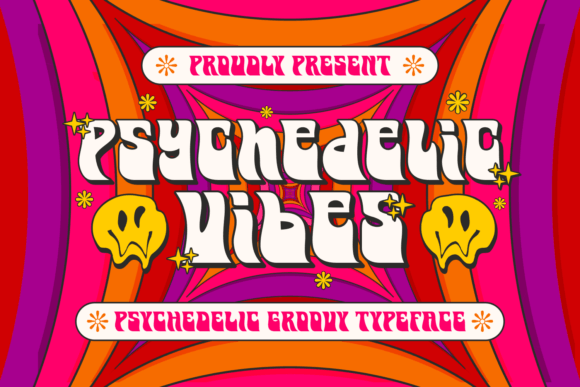Psychedelic Vibes Font