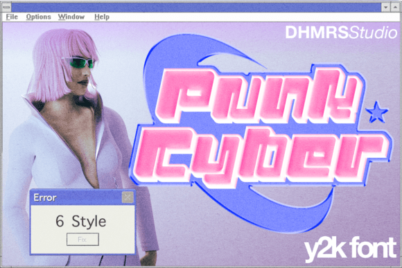 Punk Cyber Font for Bold Branding