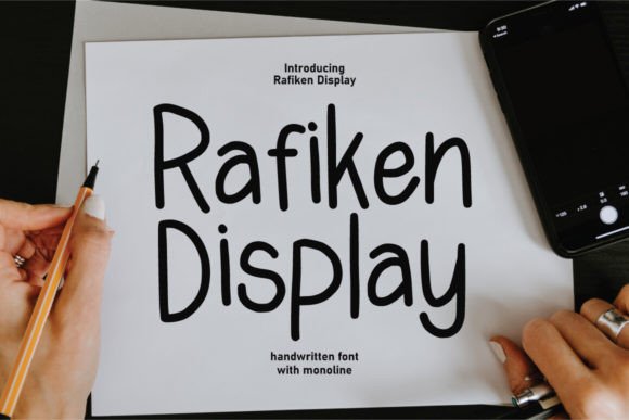 Rafiken Display Font