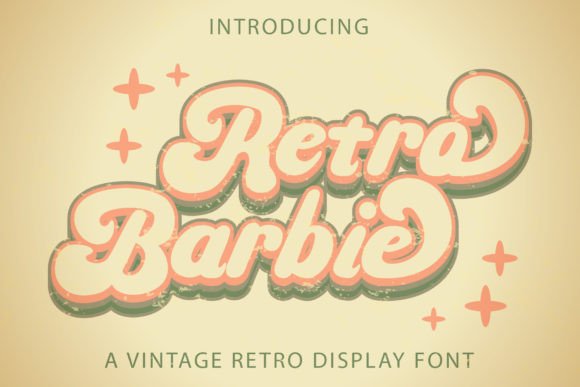 Retro Barbie Font for Stylish Design