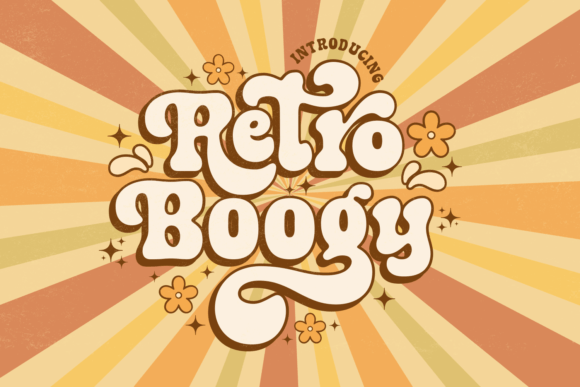 Retro Boogy Font for Creative Projects