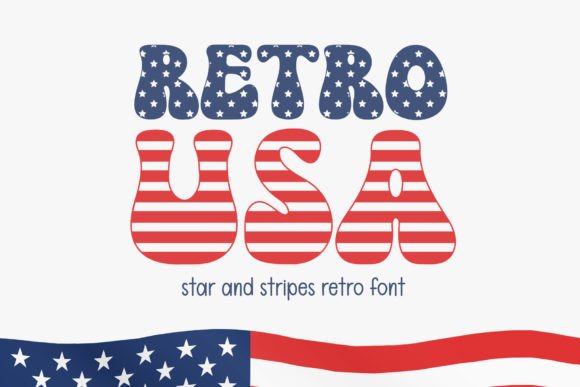 Retro Usa Font for Bold Branding