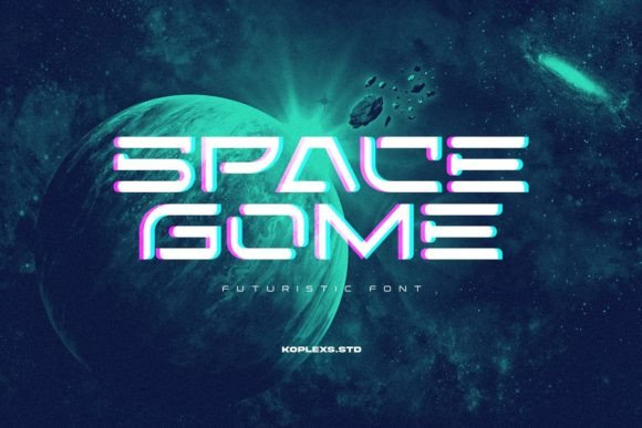 Space Gome Font for Modern Web Design