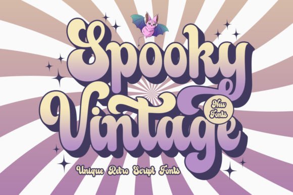 Spooky Vintage Font
