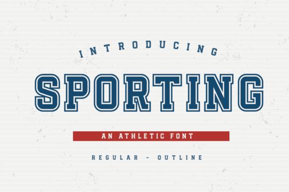 Sporting Font: Bold & Stylish