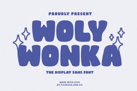 Woly Wonka Font for Whimsical Design