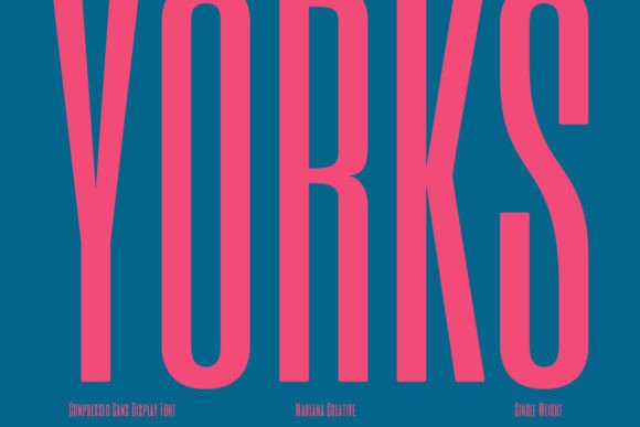 Yorks: A Bold Font for Business Branding